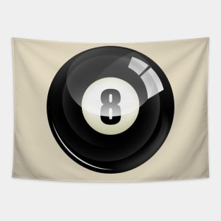 Eight Ball Graphic Tapestry