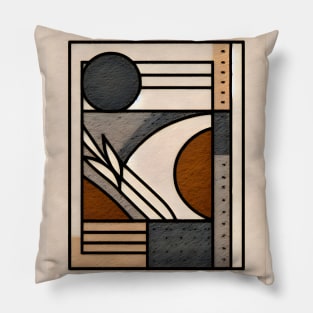 Geometric harmony Pillow