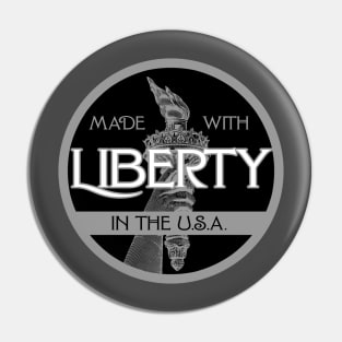 Made with Liberty in the U.S.A. Pin