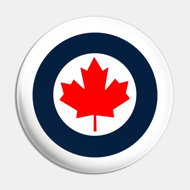 RCAF Roundel Pin by Spacestuffplus