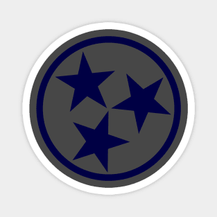 Tennessee State Flag Dark Navy Magnet