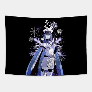 Ice Queen Ice Heart Tapestry