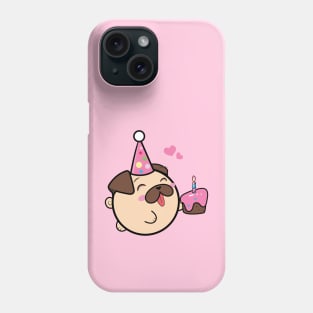 Doopy the Pug Puppy - Birthday Phone Case