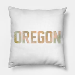 Oregon Pastel Tie Dye Pillow