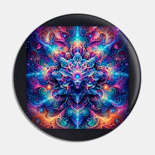 trippy sacred geometry Pin