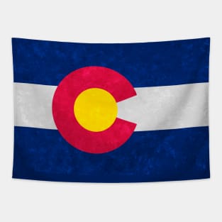 State flag of Colorado Tapestry