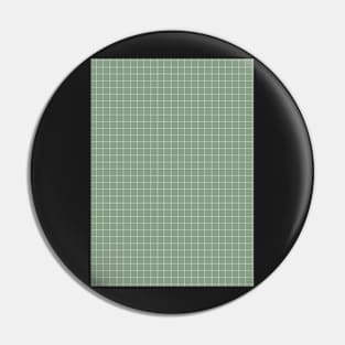 Mint green grid Pin