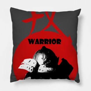 warrior japanese Pillow