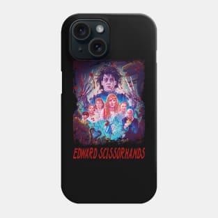 Artful Blades Edward Scissorhands' Creativity Phone Case