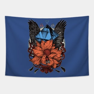 Diamond flower Tapestry