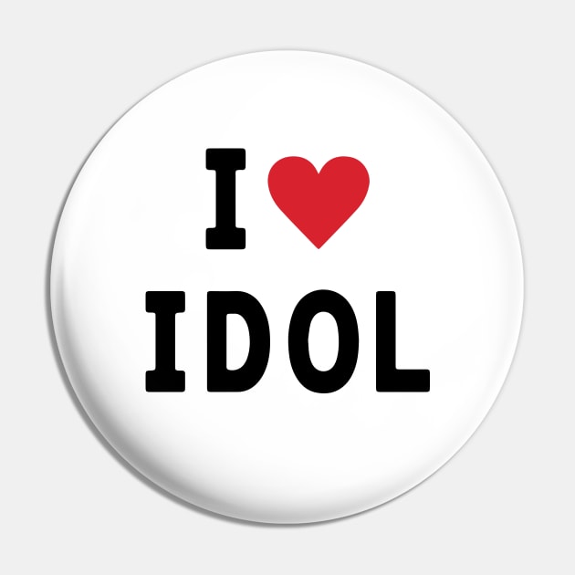 Oshi no Ko Hoshino Ai I love Idol Pin by aniwear