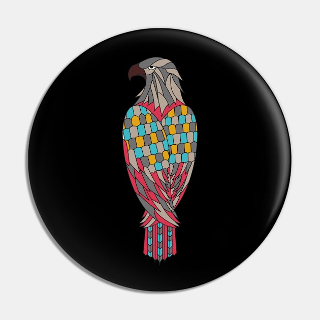 eagle funny gift Pin by Smartdoc