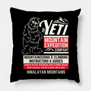 Yeti Mountain Expedition - Find a Yeti Pillow