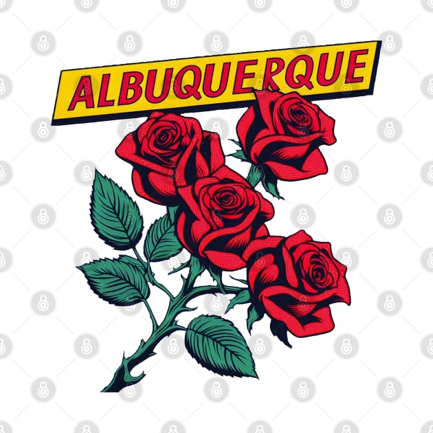 Albuquerque Roses by Americansports