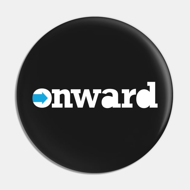 onward Pin by directdesign