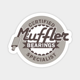 Certified Muffler Bearings Specialist Magnet