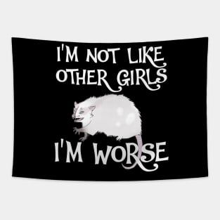 Possum. I'm Not Like Other Girls, I'm Worse Tapestry