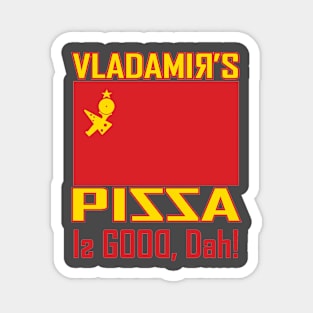 Vlads Pizza Magnet