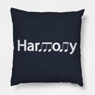 Harmony living in harmony artsy Pillow