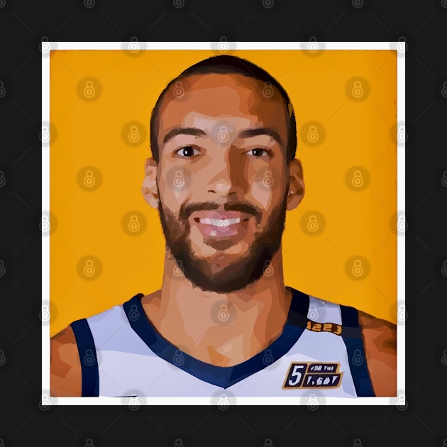 Rudy Gobert by Playful Creatives