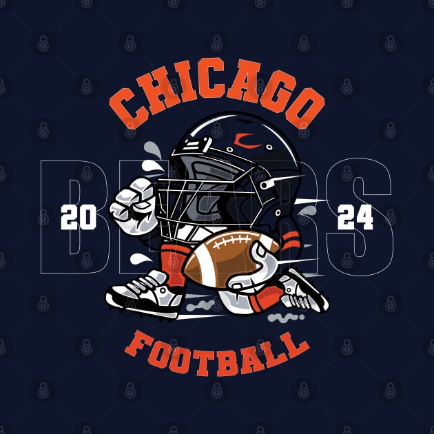 Chicago Football by Nagorniak