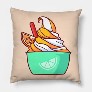 Frozen Citrus Pillow