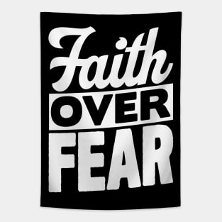 Faith Over Fear Tapestry