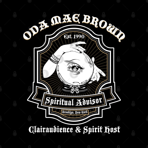 Oda Mae Brown Spiritual Advisor by Alema Art