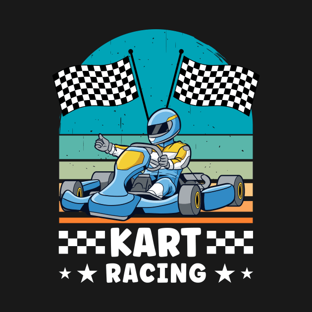 Kart Racing by printedartings