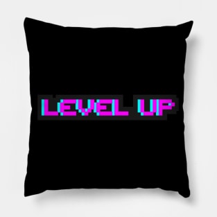 Level Up -Purple Bold Pillow