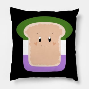 Genderqueer Pride Toast Pillow