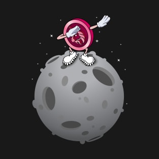 Uniswap Token Dabbing on the Moon - UNI Crypto Hodler T-Shirt