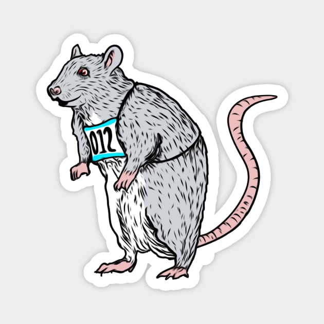 Rat Race Magnet by Harley Warren