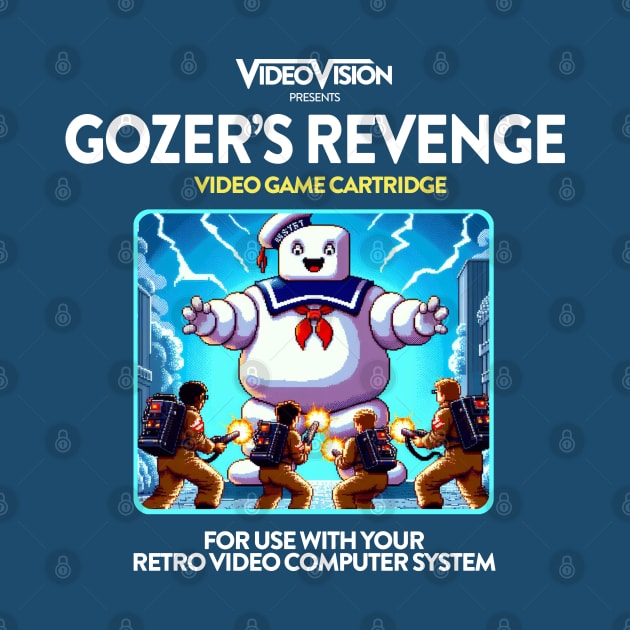 Gozer's Revenge 80s Game by PopCultureShirts