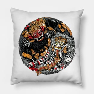 Japan Evil Yin & Yang Pillow