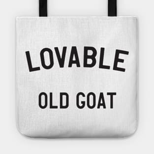 Lovable old goat Tote