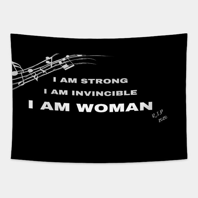 I Am Woman Tapestry by HMTC