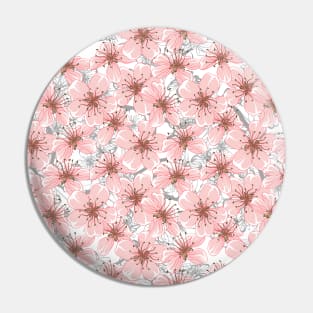 cherry blossoms pattern Pin