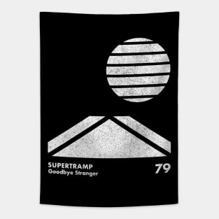Supertramp / Minimal Graphic Design Tribute Tapestry