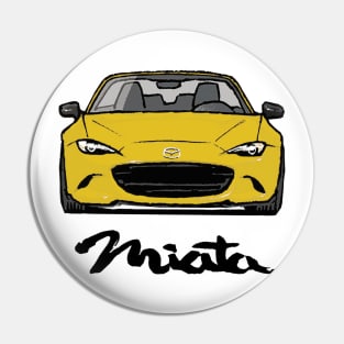 MX5 Miata ND Yellow Pin