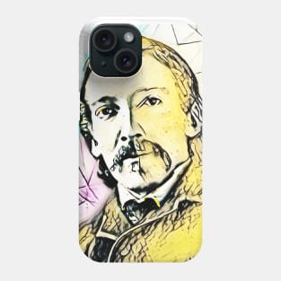 Robert Louis Stevenson Portrait | Robert Louis Stevenson Artwork 3 Phone Case