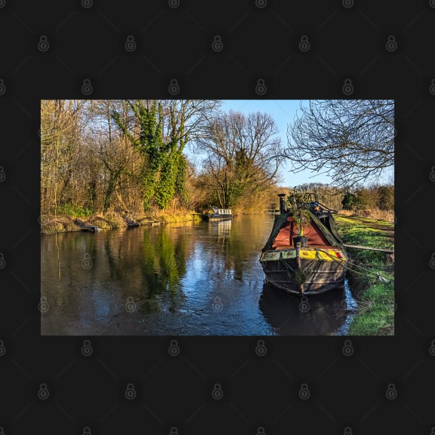 Narrowboats At Woolhampton by IanWL