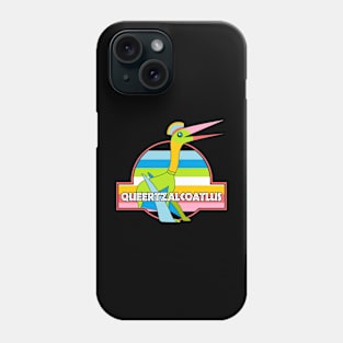 Queertzalcoatlus Pride Dinosaur Phone Case