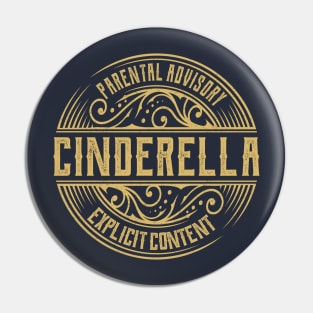 Cinderella Vintage Ornament Pin