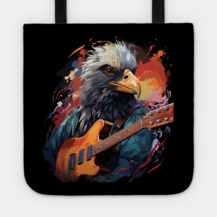 Albatross Playing Guitar Tote