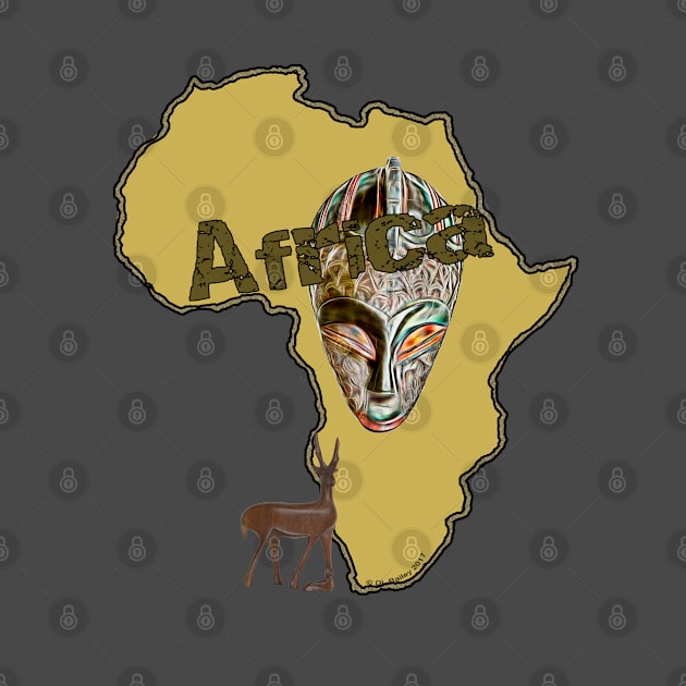 Africa Map with Mask by DougB