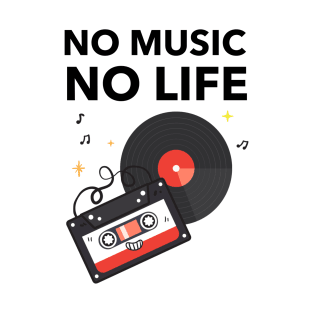 No Music No Life T-Shirt