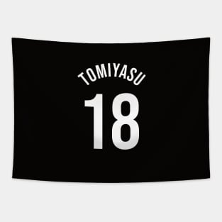 Takehiro Tomiyasu Away Kit – 2022/23 Season Tapestry