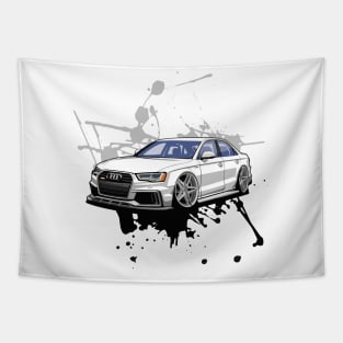 Customized Classic Cars Tapestry