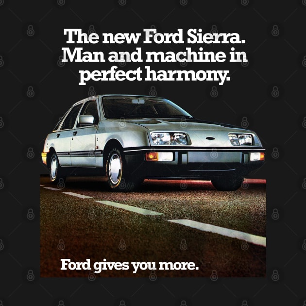 FORD SIERRA - MAN AND MACHINE IN PERFECT HARMONY by Throwback Motors
